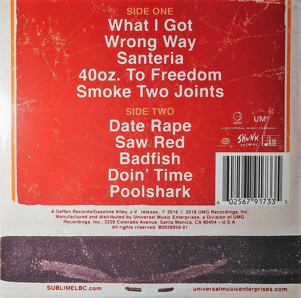Sublime - Greatest Hits