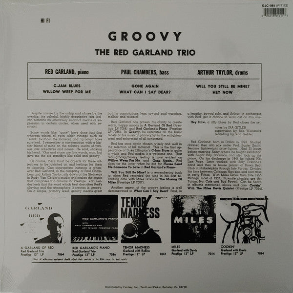 Red Garland Trio - Groovy