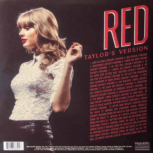 Taylor Swift - Red (Taylor's Version) (4LP)