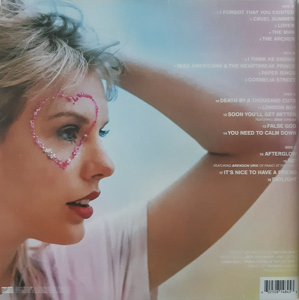 Taylor Swift - Lover 2LP (Blue & Pink)