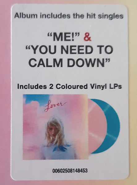 Taylor Swift - Lover 2LP (Blue & Pink)