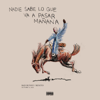 Bad Bunny - Nadie Sabe Lo Que Va A Pasar Mañana (2 LP) (Blue)