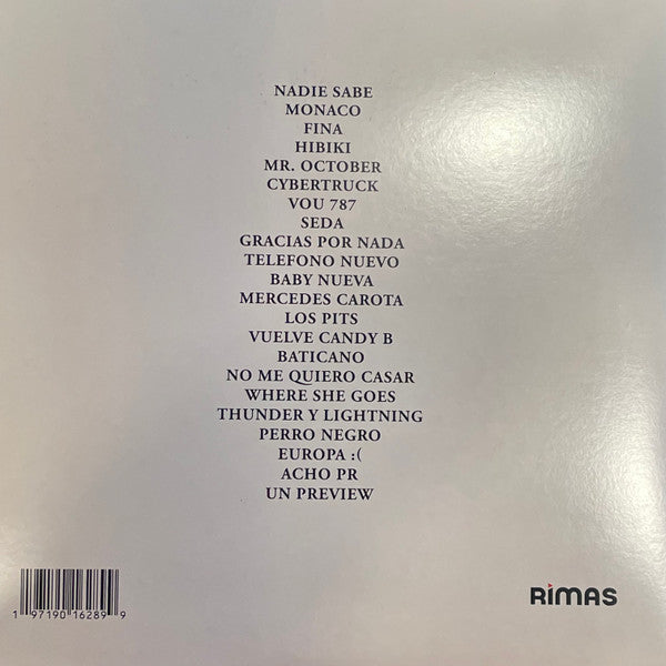 Bad Bunny - Nadie Sabe Lo Que Va A Pasar Mañana (2 LP) (Blue)