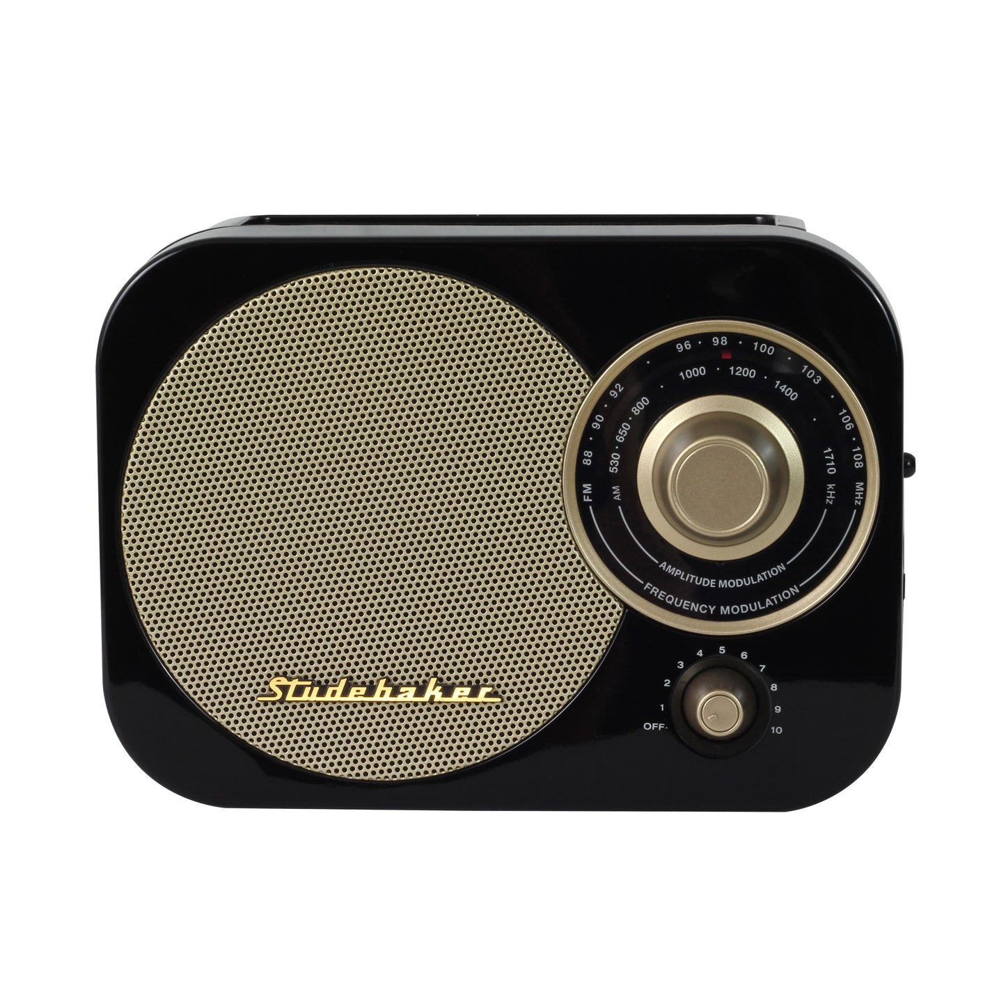 Studebaker Retro Portable AM/ FM Radio & Speaker