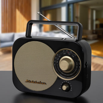 Studebaker Retro Portable AM/ FM Radio & Speaker