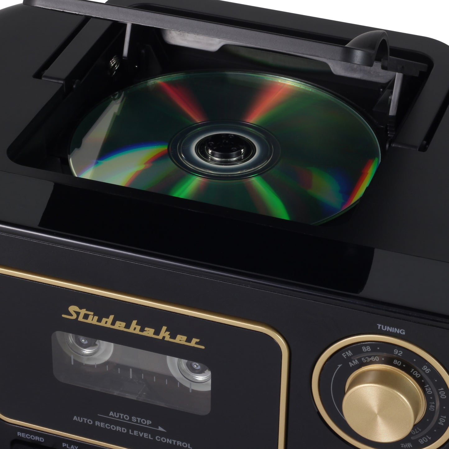 Studebaker Portable CD/ AM/FM Radio/ Cassette Player/ Recorder