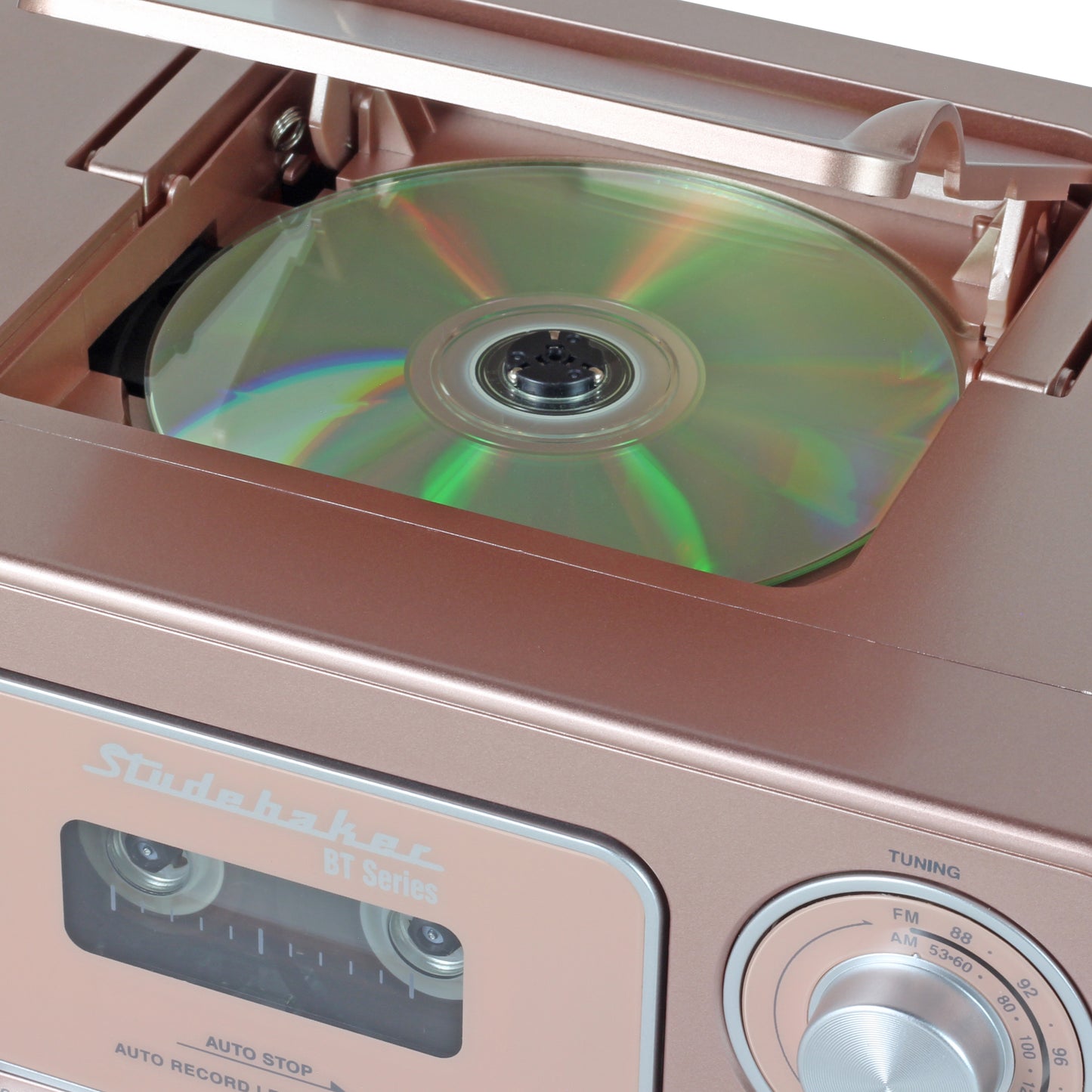 Studebaker Portable CD/ AM/FM Radio/ Cassette Player/ Recorder