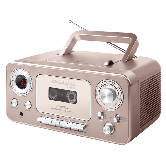 Studebaker Portable CD/ AM/FM Radio/ Cassette Player/ Recorder