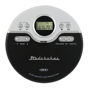 Studebaker Joggable Portable CD Player