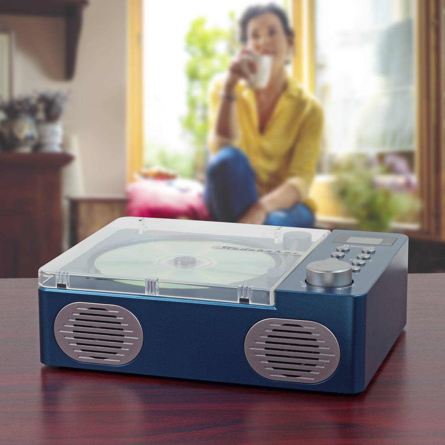 Studebaker Retro CD Player with Bluetooth