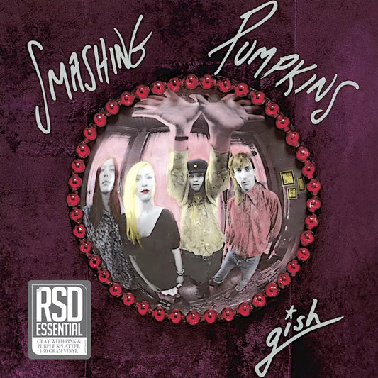 Smashing Pumpkins - Gish (Gray w Pink & Purple Splatter)