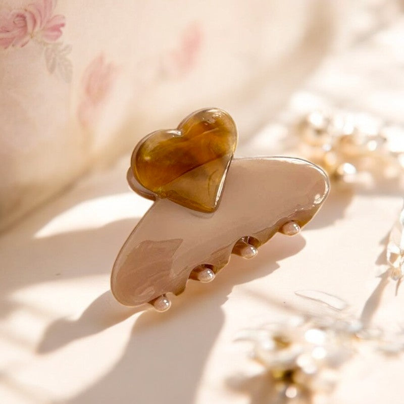 Heart Hair Claw
