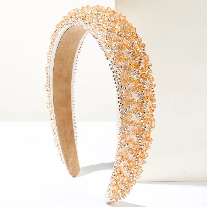Geometric Beaded Sequins Beads Headband