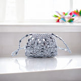 Beaded Open Shoulder Bag
