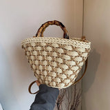 Straw Shoulder Bag