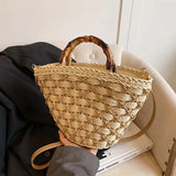 Straw Shoulder Bag