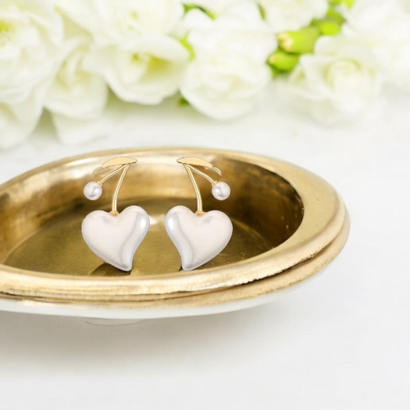 Small Cherry Love Earring