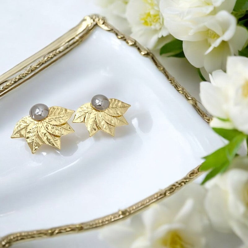Leaves Ear Studs