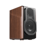 Edifier S2000 Bluetooth Wireless 2.0 Book Shelf Speakers 66 Watts Wood Grain (Brown)