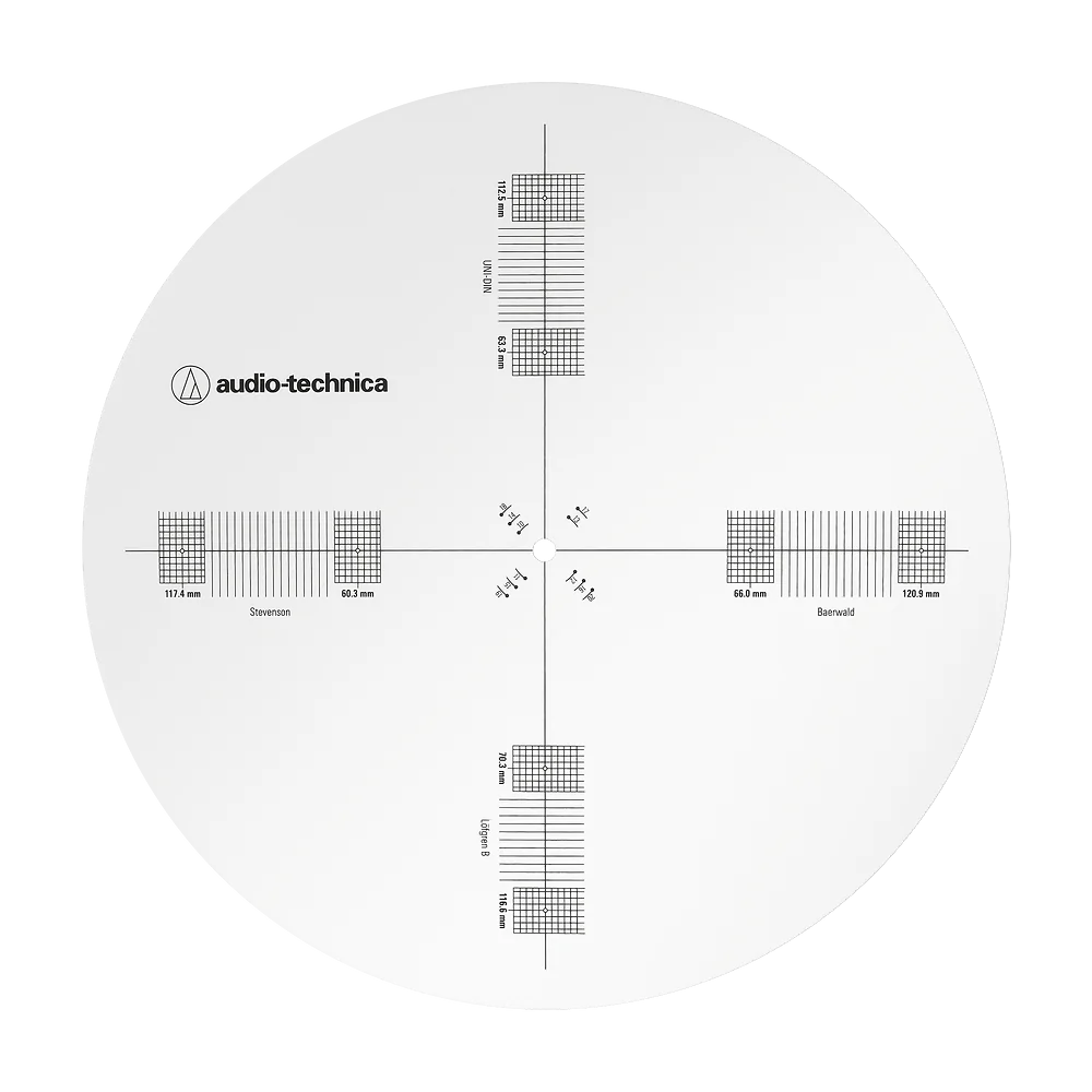 Audio-Technica Multi Function Cartridge Allignment & Stroboscope Disc