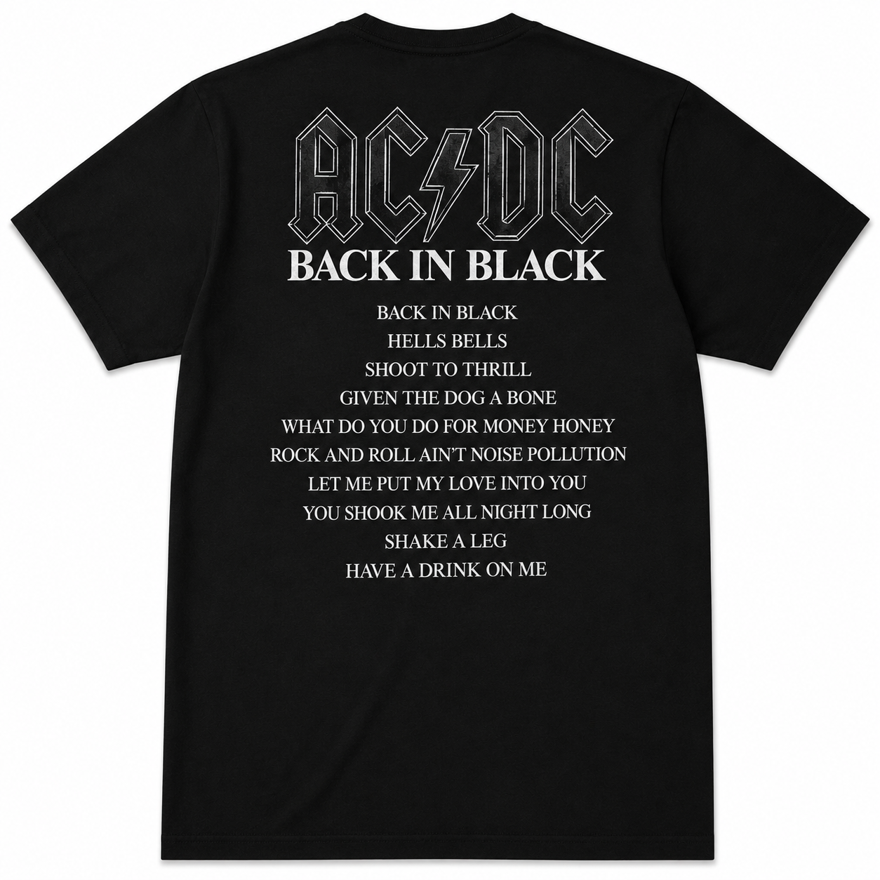 AC/DC Back In Black Unisex T-Shirt