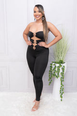 Black Tube Ring Detail Jumper