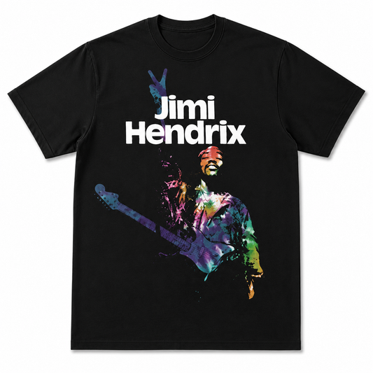 Jimi Hendrix Peace Unisex Tshirt