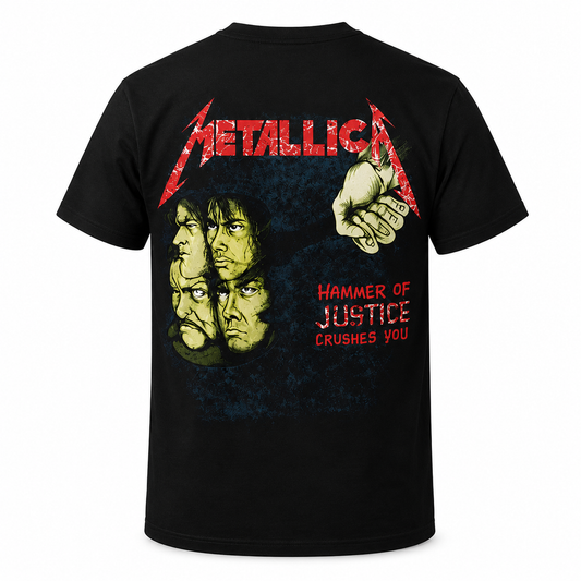 Metallica ...And Justice For All Neon Unisex T-Shirt