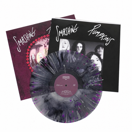 Smashing Pumpkins - Gish (Gray w Pink & Purple Splatter)