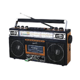 SuperSonic 4 Band Radio & Cassette Player with Bluetooth