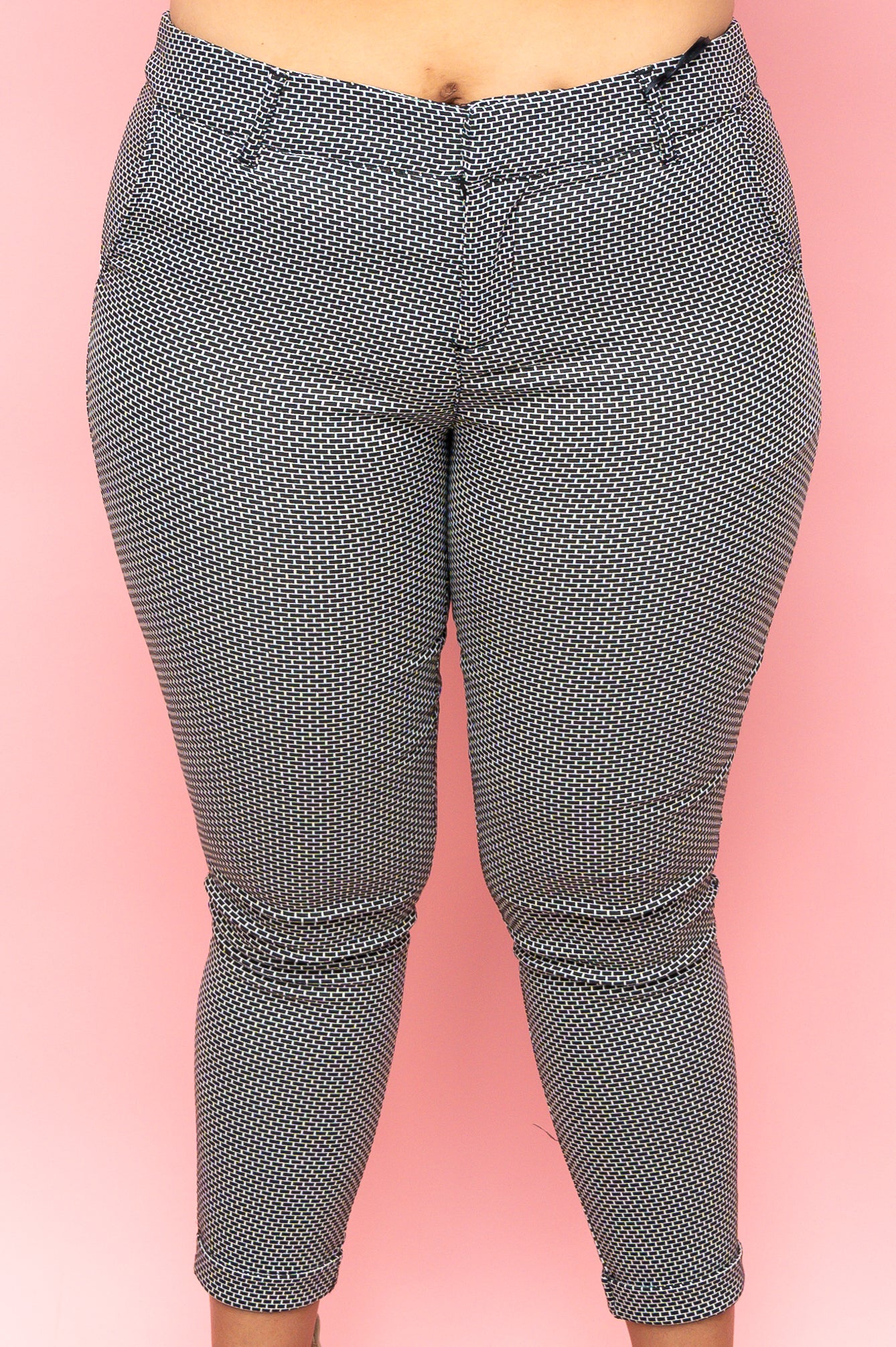 Office Pants Black & White