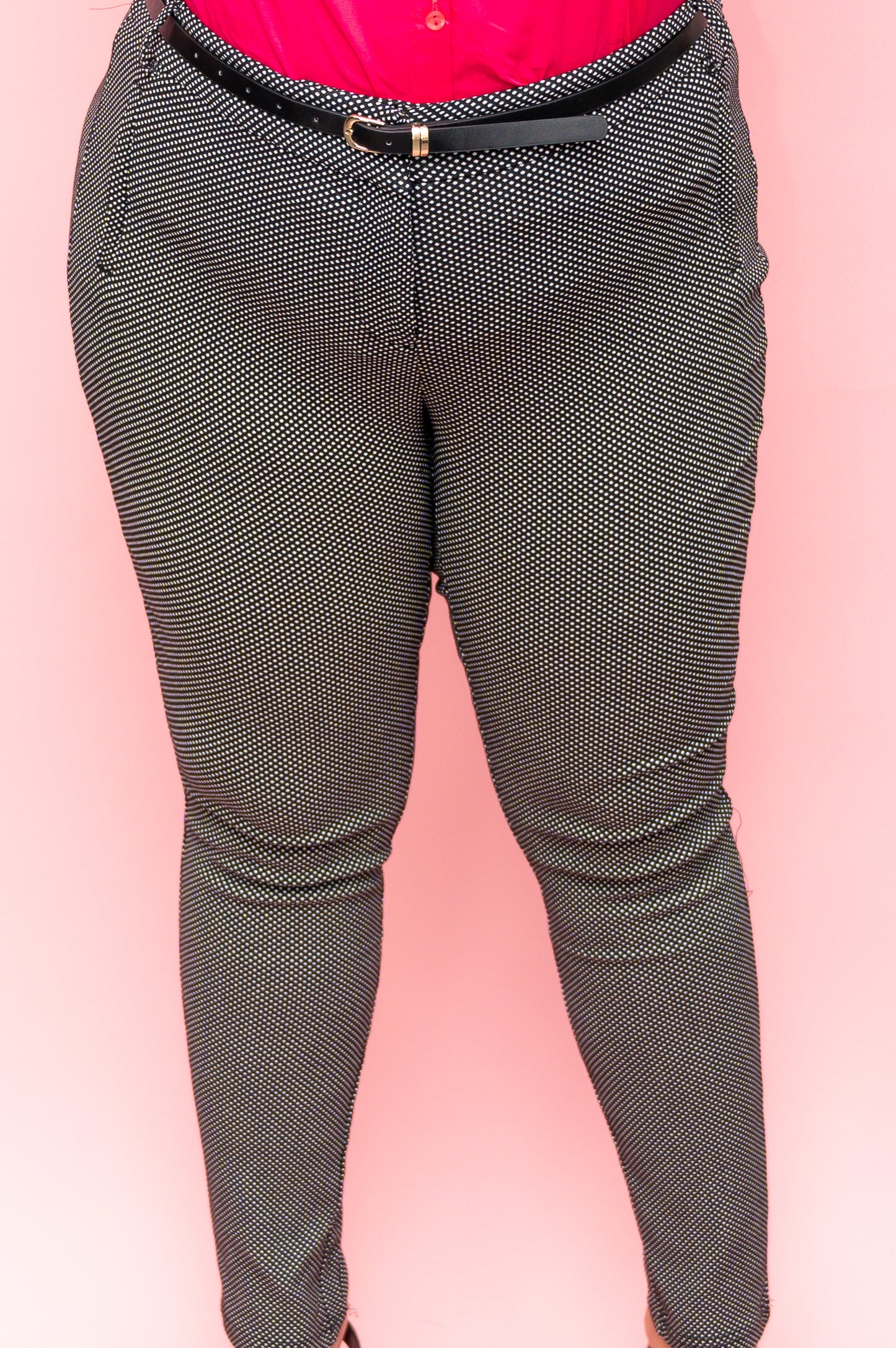Dots Belted Pants