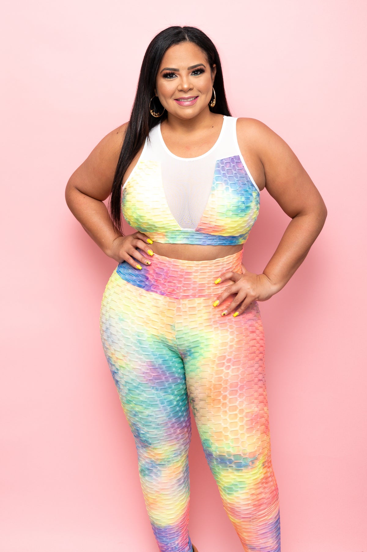 Active Wear Tie Dye Leggings