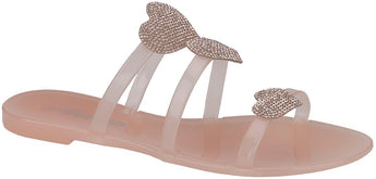 Jelly Heart Sandals (Blush)